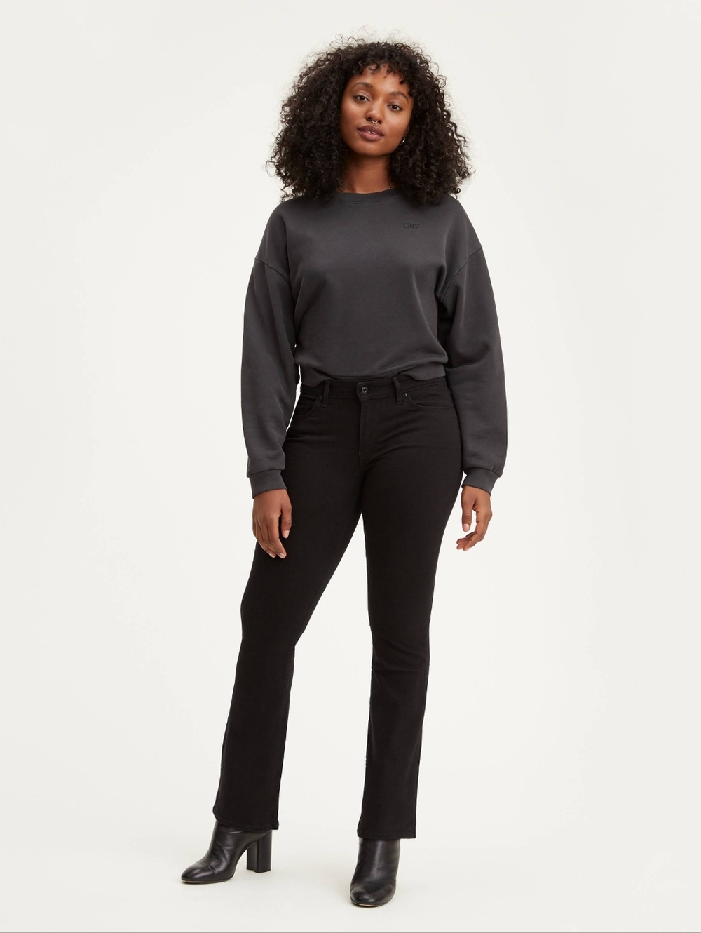 Levi's 715 Low-Mid Rise Bootcut Women's Tall Long Jeans 27×35